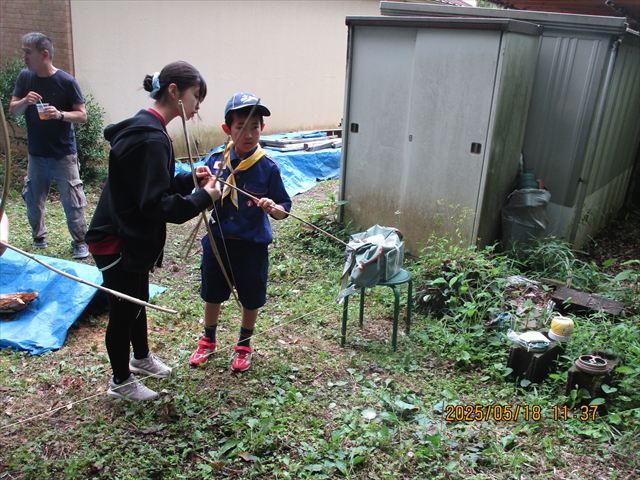 日野2団カブ隊の活動写真その22