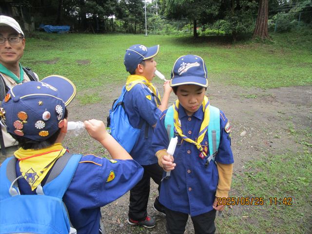 日野2団カブ隊の活動写真その26