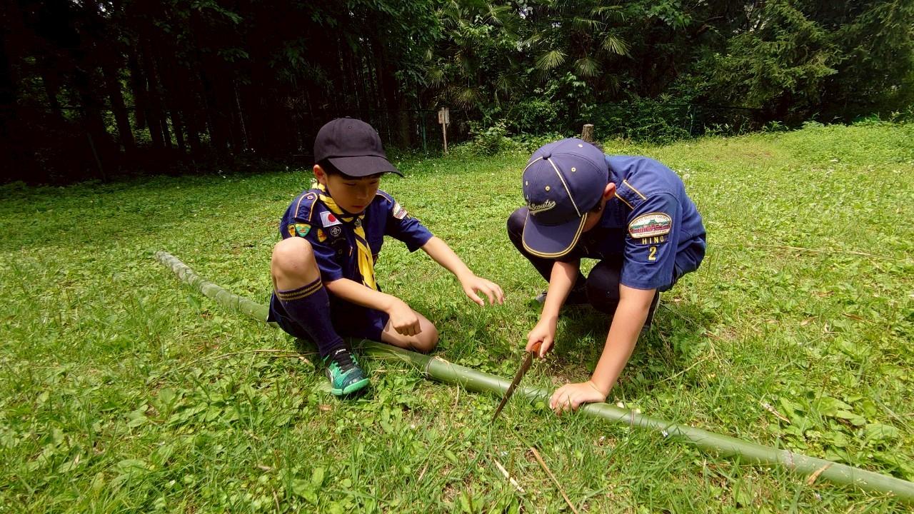 日野2団カブ隊の活動写真その8