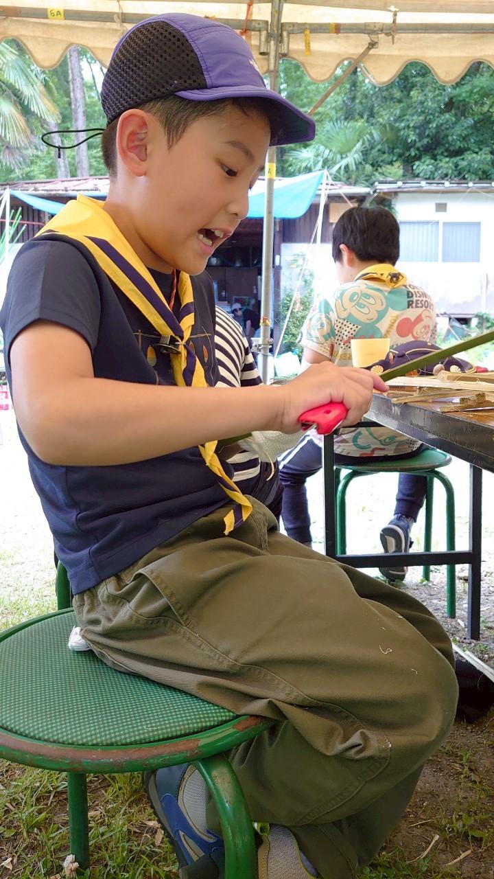日野2団カブ隊の活動写真その16