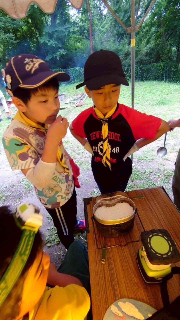 日野2団カブ隊の活動写真その45