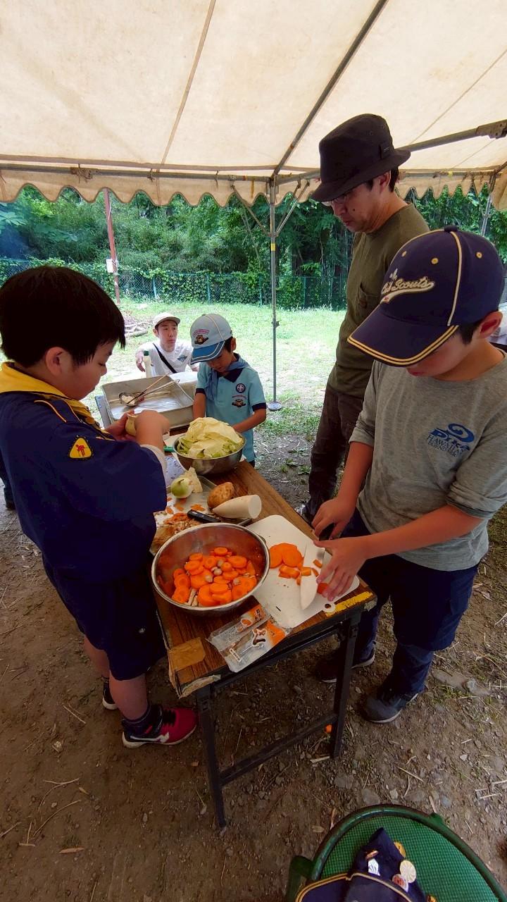 日野2団カブ隊の活動写真その20