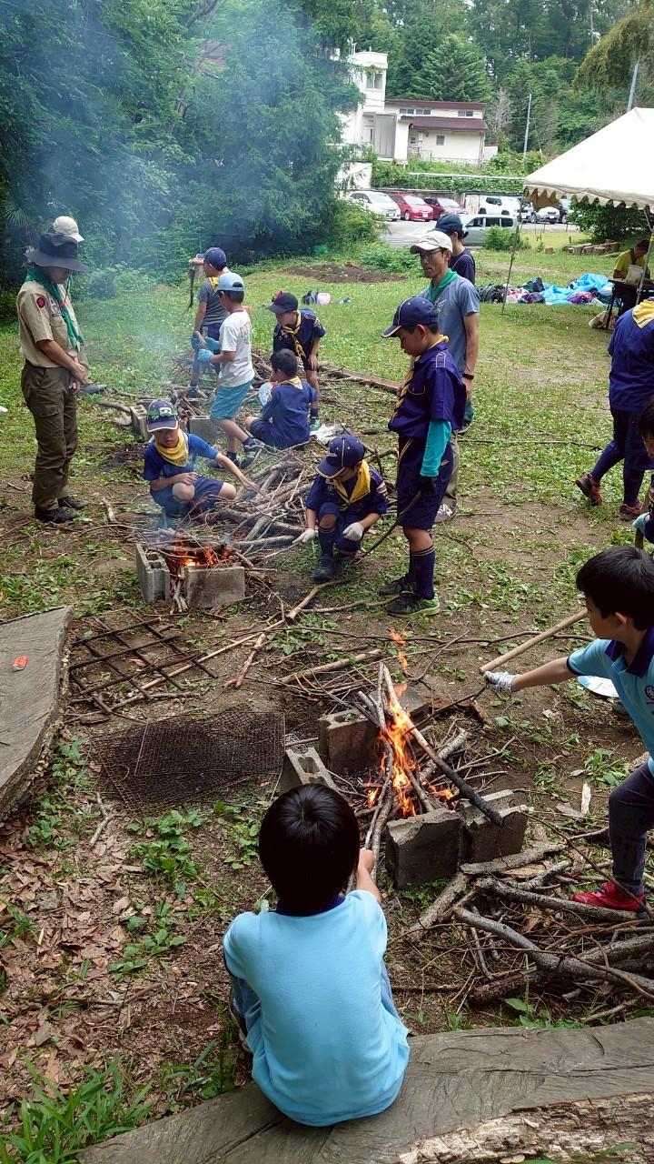 日野2団カブ隊の活動写真その25