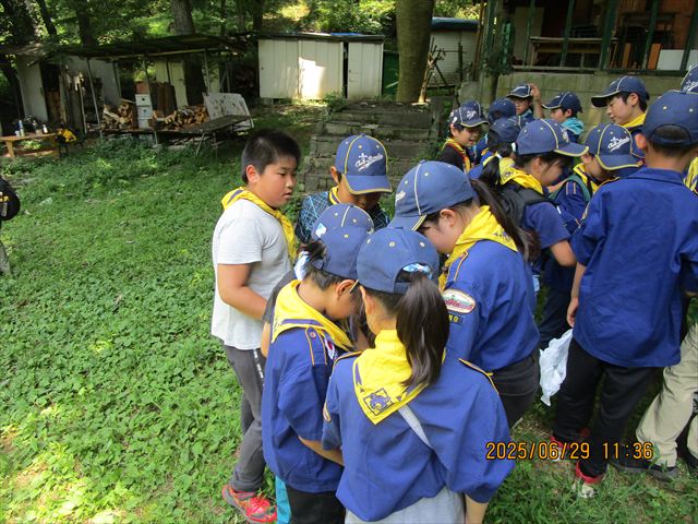 日野2団カブ隊の活動写真その23