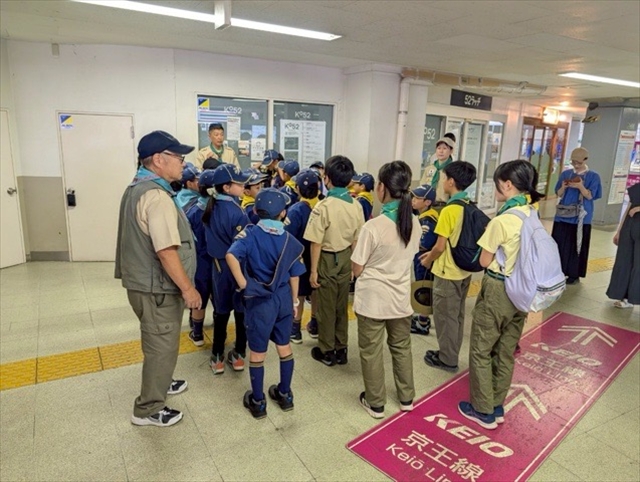 日野2団カブ隊の活動写真その1