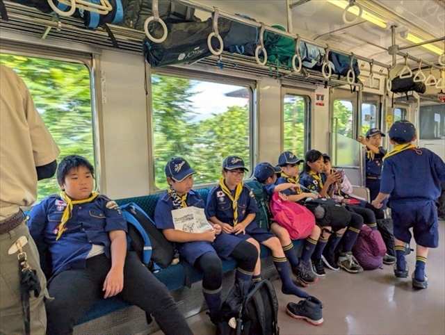 日野2団カブ隊の活動写真その9
