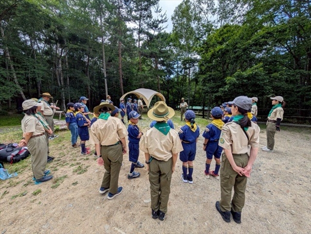 日野2団カブ隊の活動写真その16