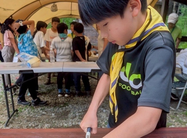 日野2団カブ隊の活動写真その56