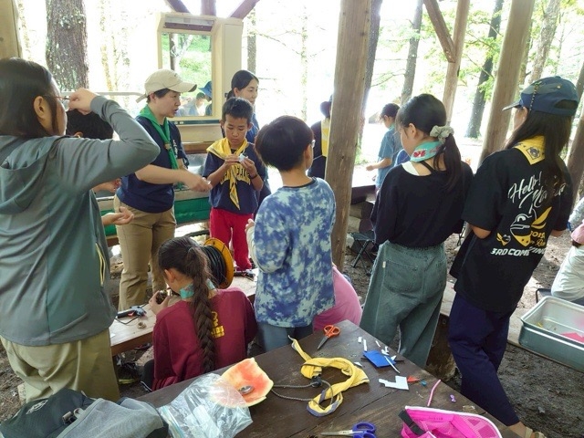 日野2団カブ隊の活動写真その49