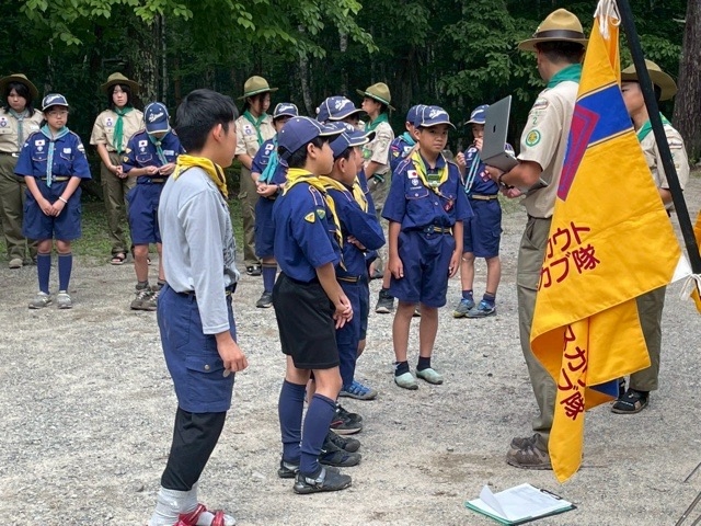日野2団カブ隊の活動写真その33