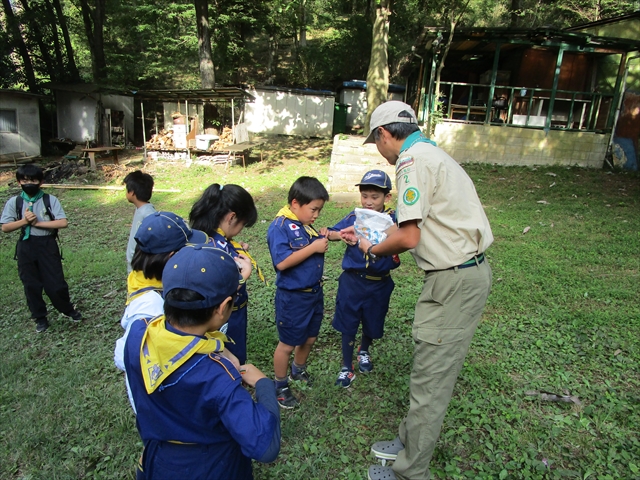 日野2団カブ隊の活動写真その2