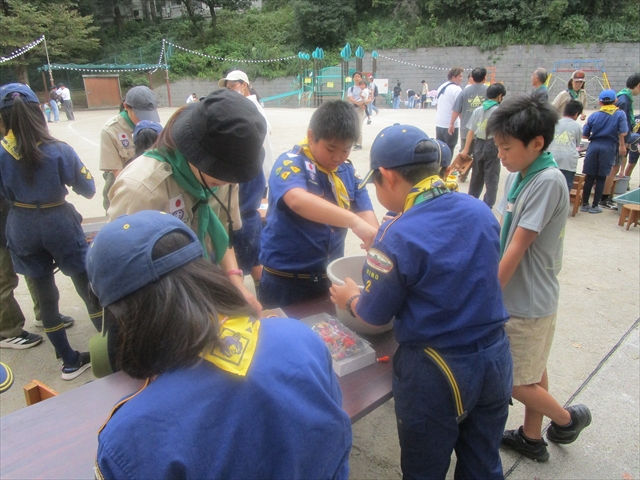 日野2団カブ隊の活動写真その6