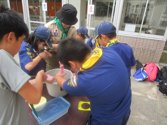日野2団カブ隊の活動写真その9