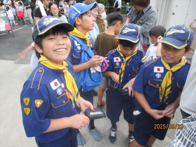 日野2団カブ隊の活動写真その32