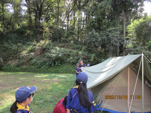 日野2団カブ隊の活動写真その9