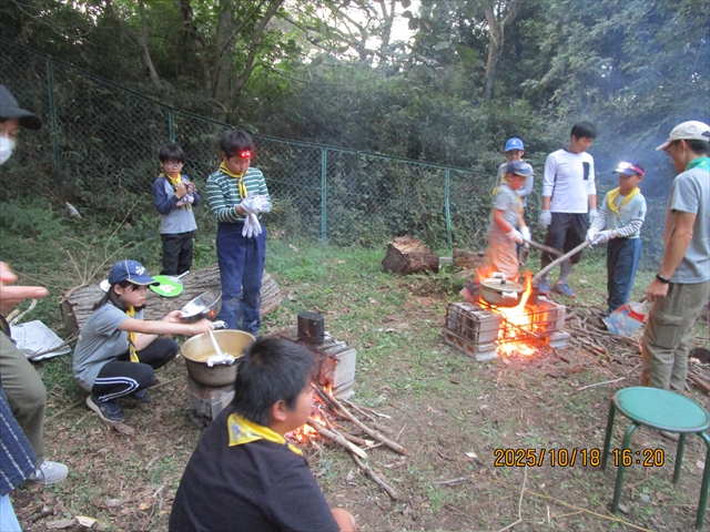 日野2団カブ隊の活動写真その23
