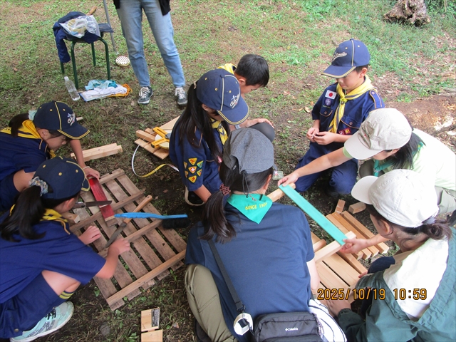 日野2団カブ隊の活動写真その19