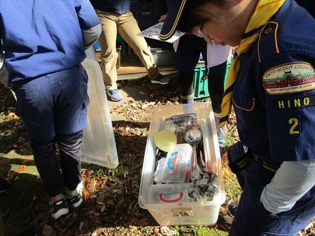 日野2団カブ隊の活動写真その14
