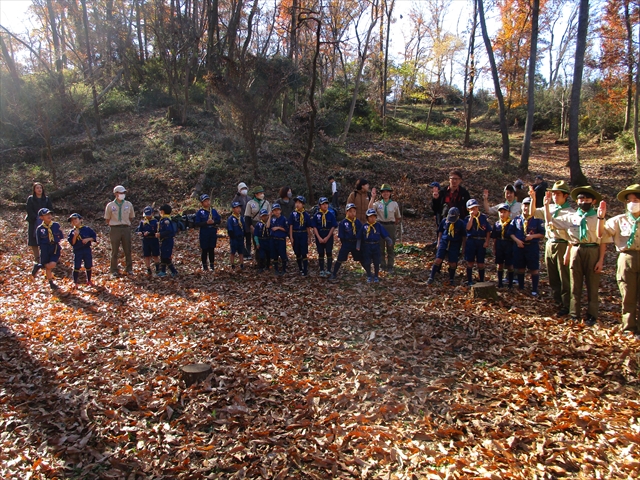 日野2団カブ隊の活動写真その17