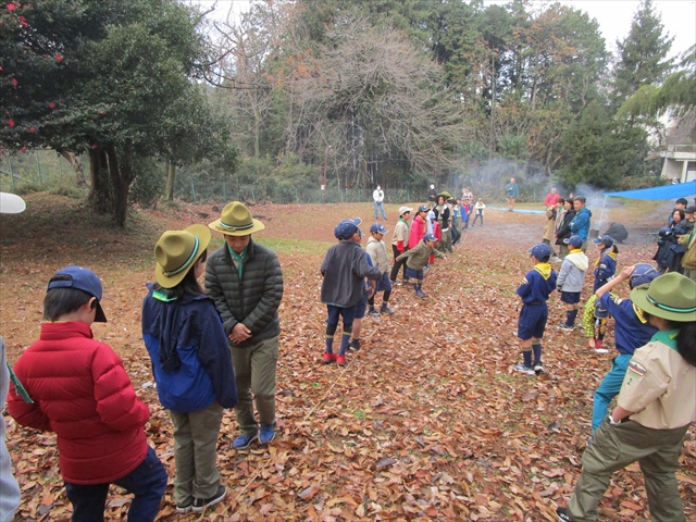 日野2団カブ隊の活動写真その9