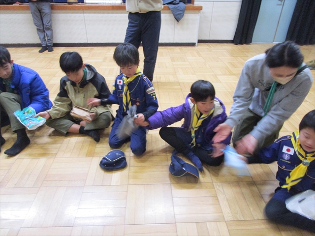 日野2団カブ隊の活動写真その18
