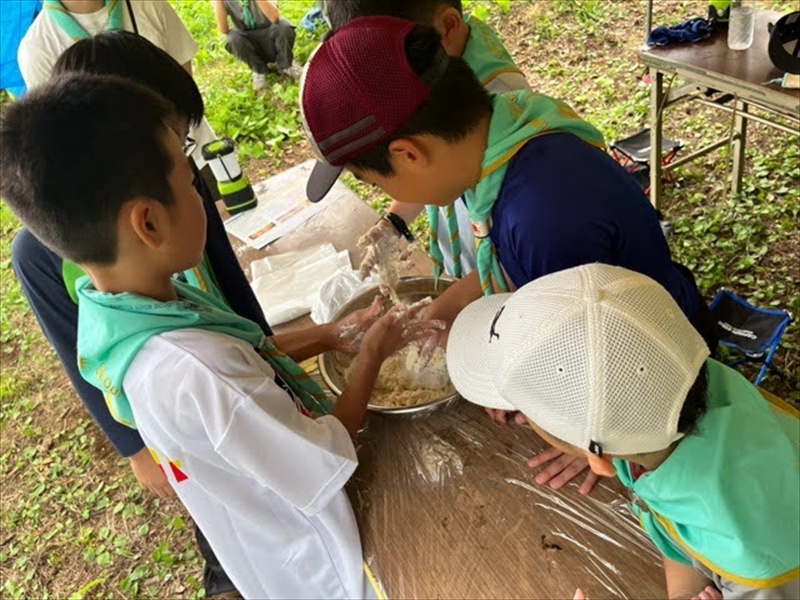 日野2団カブ隊の活動写真その28