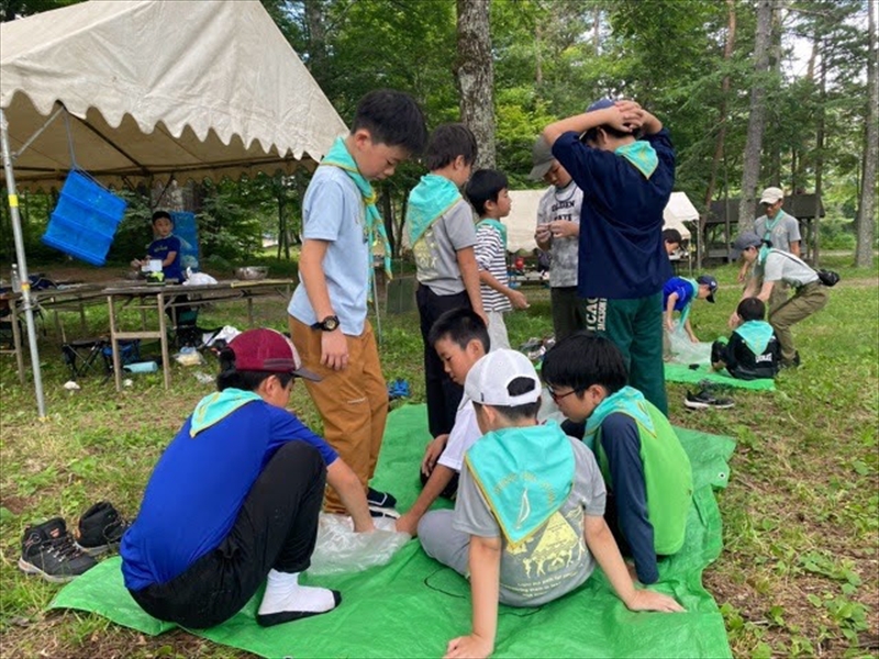 日野2団カブ隊の活動写真その30
