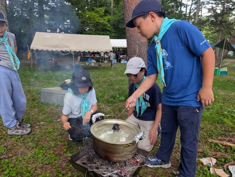 日野2団カブ隊の活動写真その35