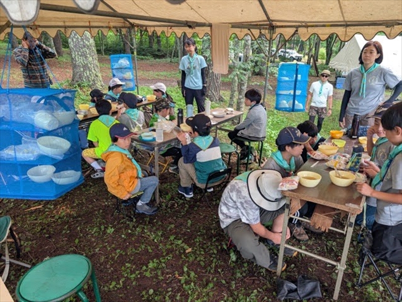 日野2団カブ隊の活動写真その1