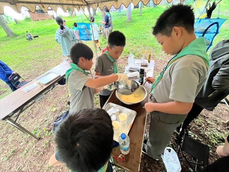 日野2団カブ隊の活動写真その14