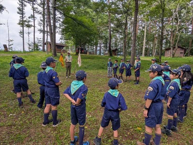 日野2団カブ隊の活動写真その12