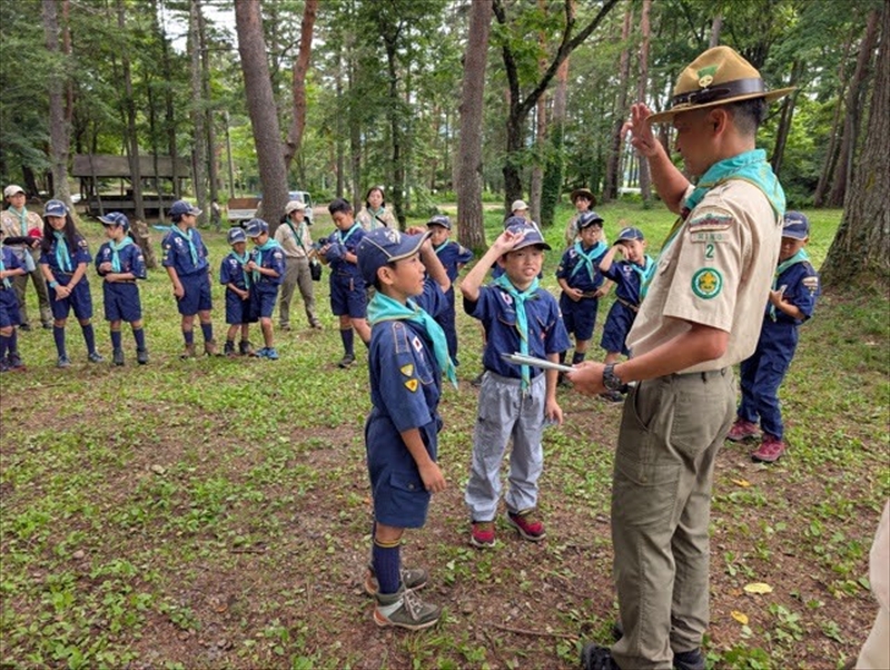 日野2団カブ隊の活動写真その13
