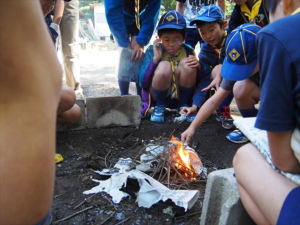 日野2団カブ隊の活動写真その18