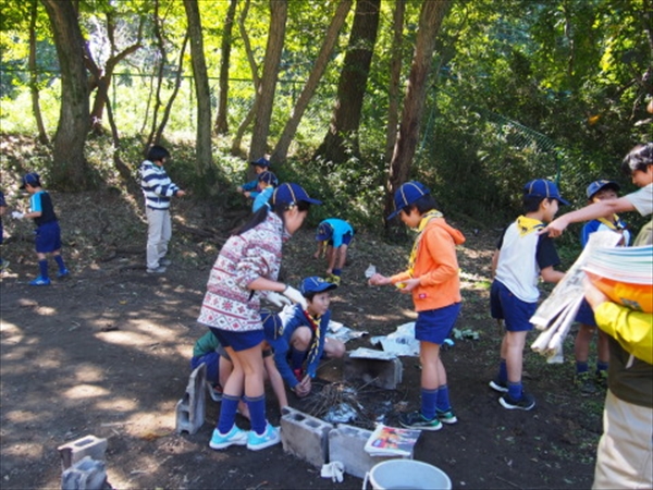 日野2団カブ隊の活動写真その20