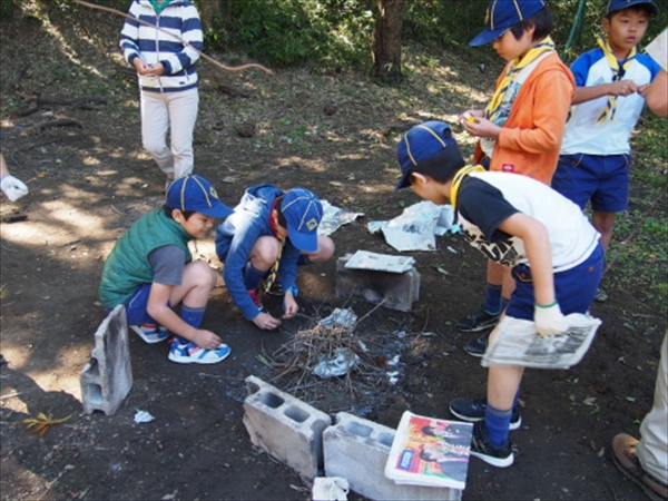 日野2団カブ隊の活動写真その21