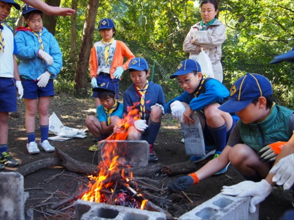 日野2団カブ隊の活動写真その23