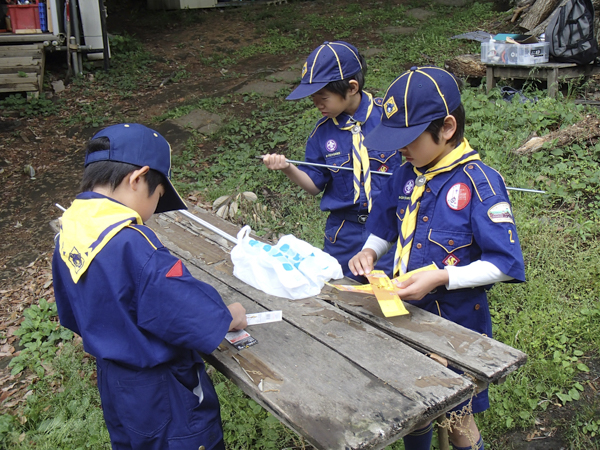 日野2団カブ隊の活動写真その2