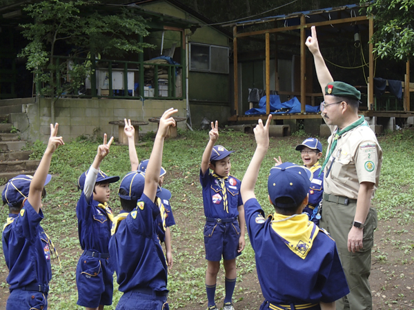 日野2団カブ隊の活動写真その13