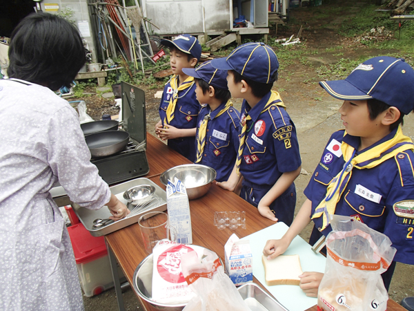 日野2団カブ隊の活動写真その34