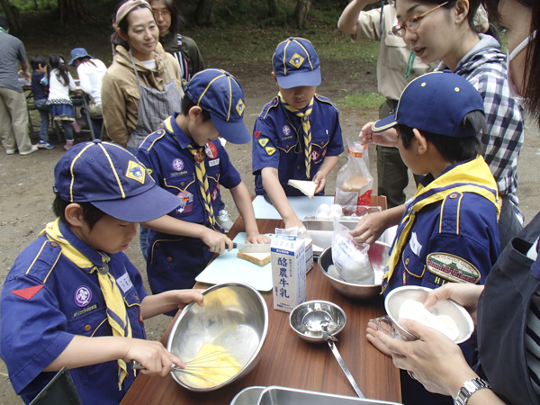 日野2団カブ隊の活動写真その36