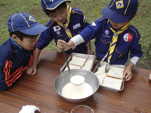 日野2団カブ隊の活動写真その51