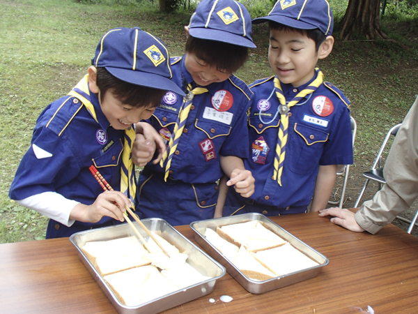 日野2団カブ隊の活動写真その58