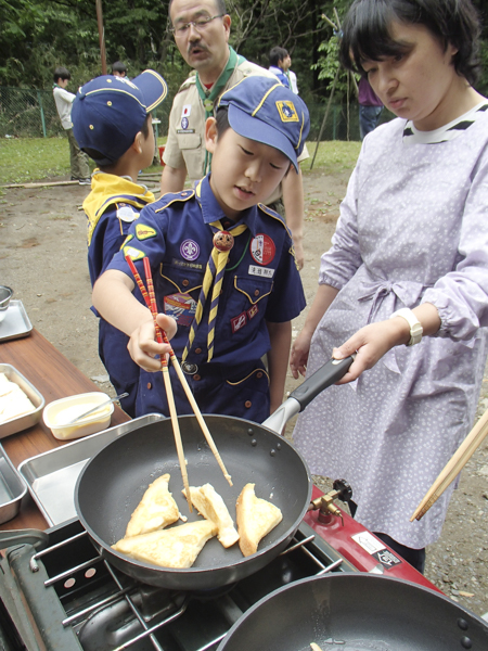 日野2団カブ隊の活動写真その59