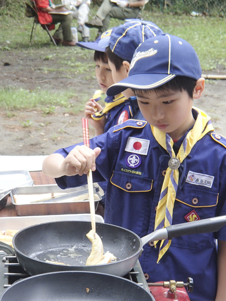 日野2団カブ隊の活動写真その62