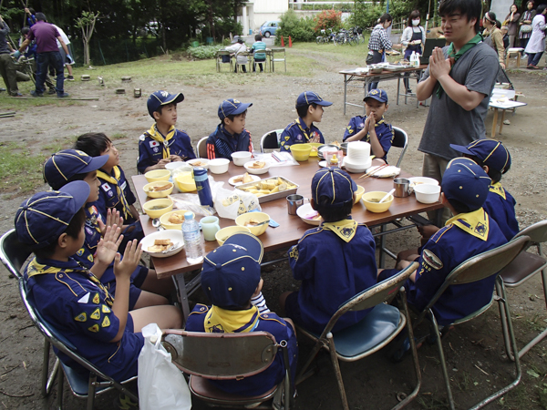 日野2団カブ隊の活動写真その71