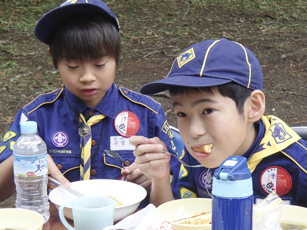 日野2団カブ隊の活動写真その73