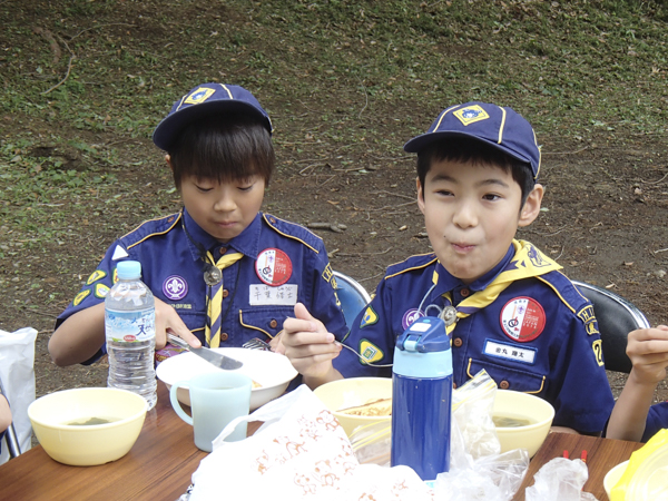 日野2団カブ隊の活動写真その74