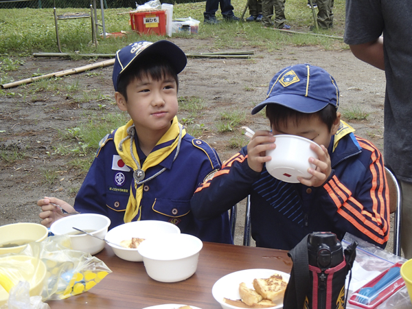 日野2団カブ隊の活動写真その75