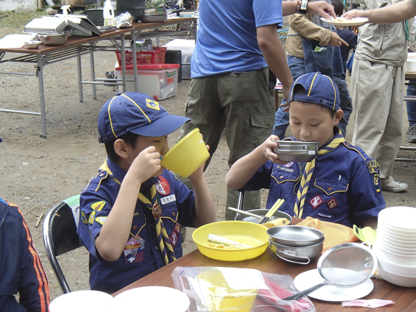 日野2団カブ隊の活動写真その77