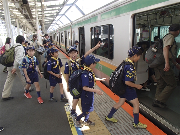 日野2団カブ隊の活動写真その16